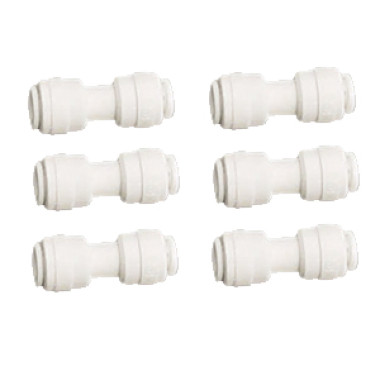 FPK, 6 pcs Fitting Pack Union Connector 3/8" x 1/4" inch