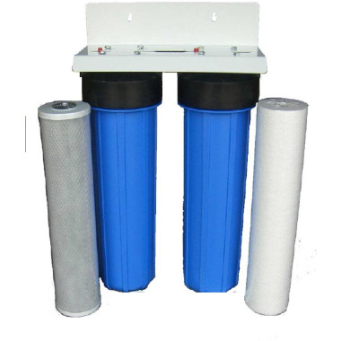 5. WH-250, Whole House Water Treatment Sediment Carbon Filter System 20" Big Blue BB