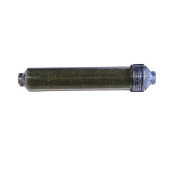 5th or 6th Stage Refillable clear inline DI filter 215 (Color Change)