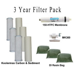 Value Pack- Entire 3 Years of Replacement Filters and Maintenance Kit for AR104H System