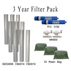 Value Pack- Entire 3 Years of Replacement Filters and Maintenance Kit for RD322 System