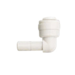 ATEU-0406, Tube Elbow Union 1/4 OD 3/8 Stem Reducer Fitting