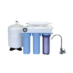 .K5 75GPD 5 STAGE HOUSEHOLD RESIDENTIAL DRINKING WATER REVERSE OSMOSIS RO FILTER SYSTEM