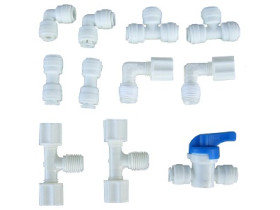FPK11, High Quality Fittings, Ball Valves, and Connectors Bag 1/4" (Value-Pack)