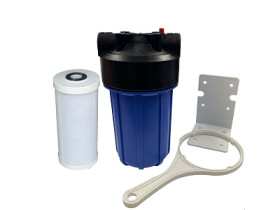 2. WH-10, Whole House Water Treatment Carbon Block Filter System 10" BB Big Blue
