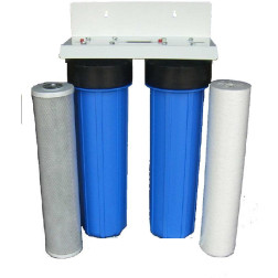 5. WH-250, Whole House Water Treatment Sediment Carbon Filter System 20" Big Blue BB